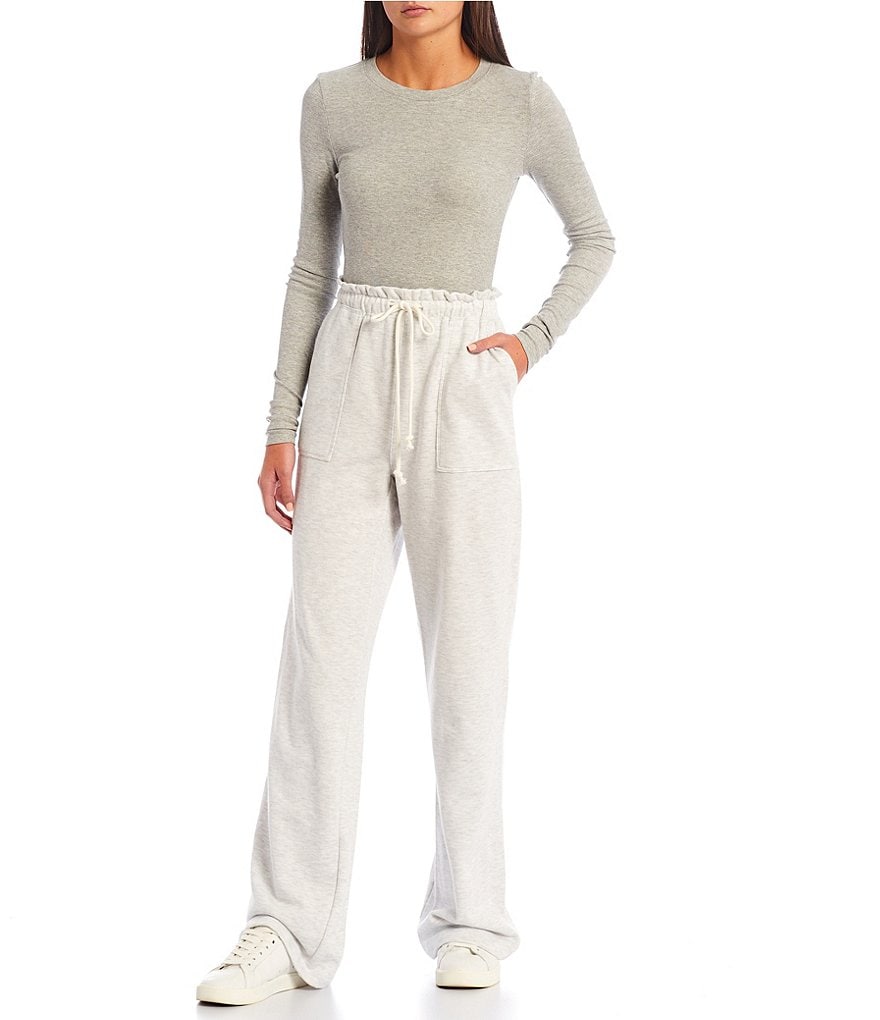 Copper Key Long Sleeve Ribbed Knit Tee