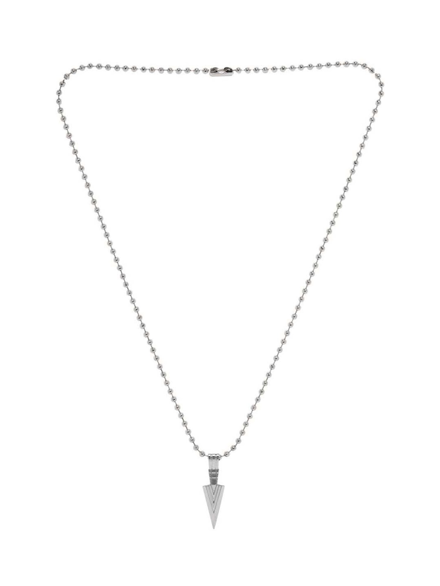 Bold By Priyaasi Striking Elegance in Men's Chain Design with Arrow Pendant
