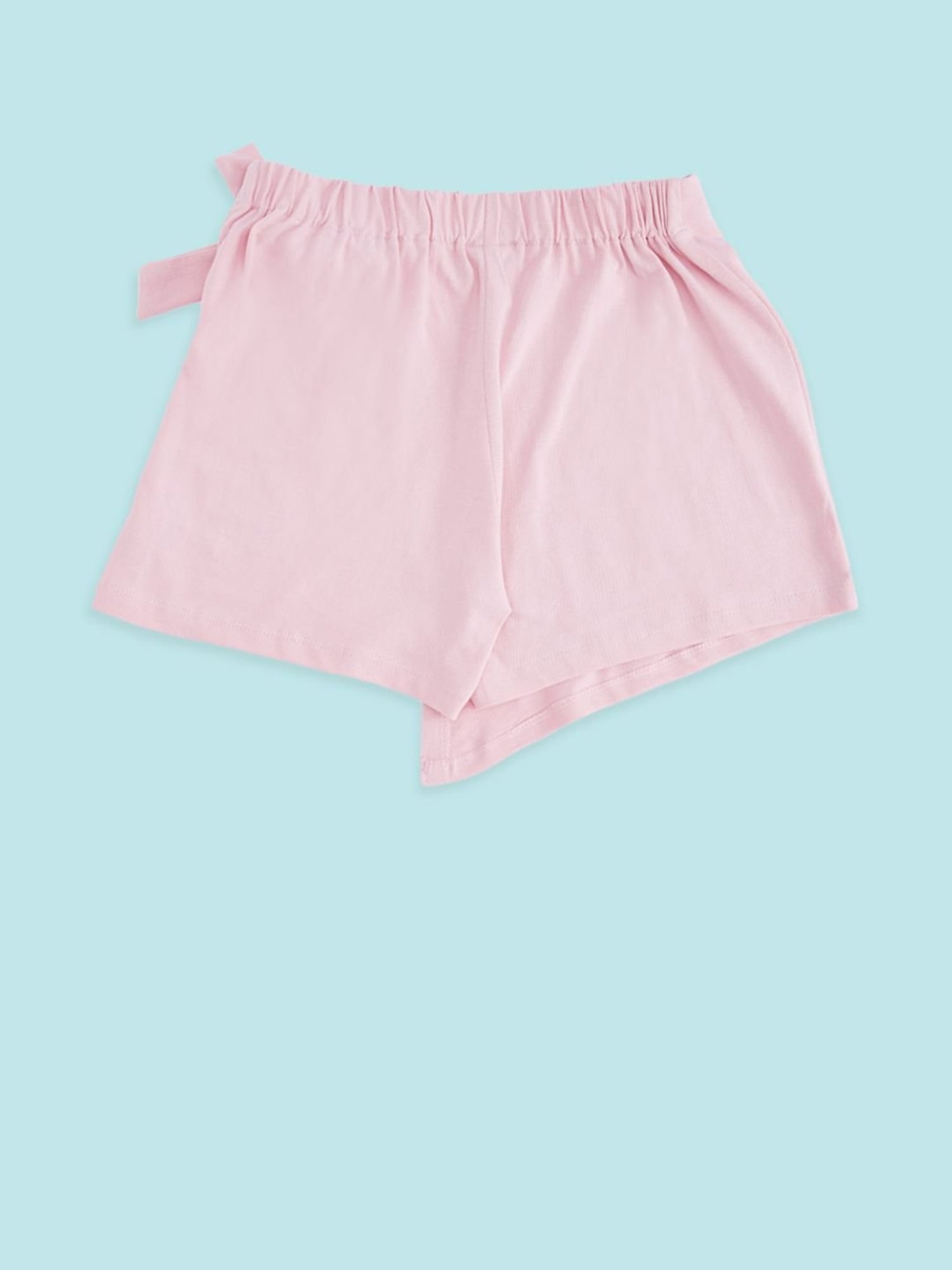 A Little Fable Kids Multicolor Solid Skirt