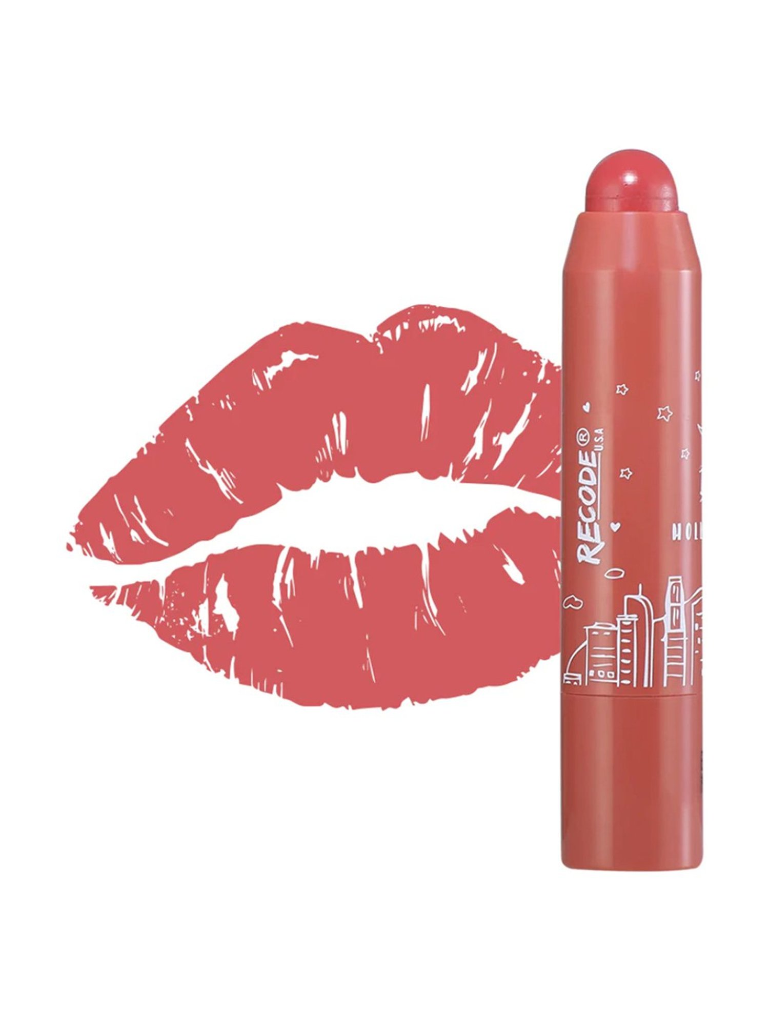 Recode Caress UR Lips Lip Moisturizer Balm Macchiato - 1.5 gm