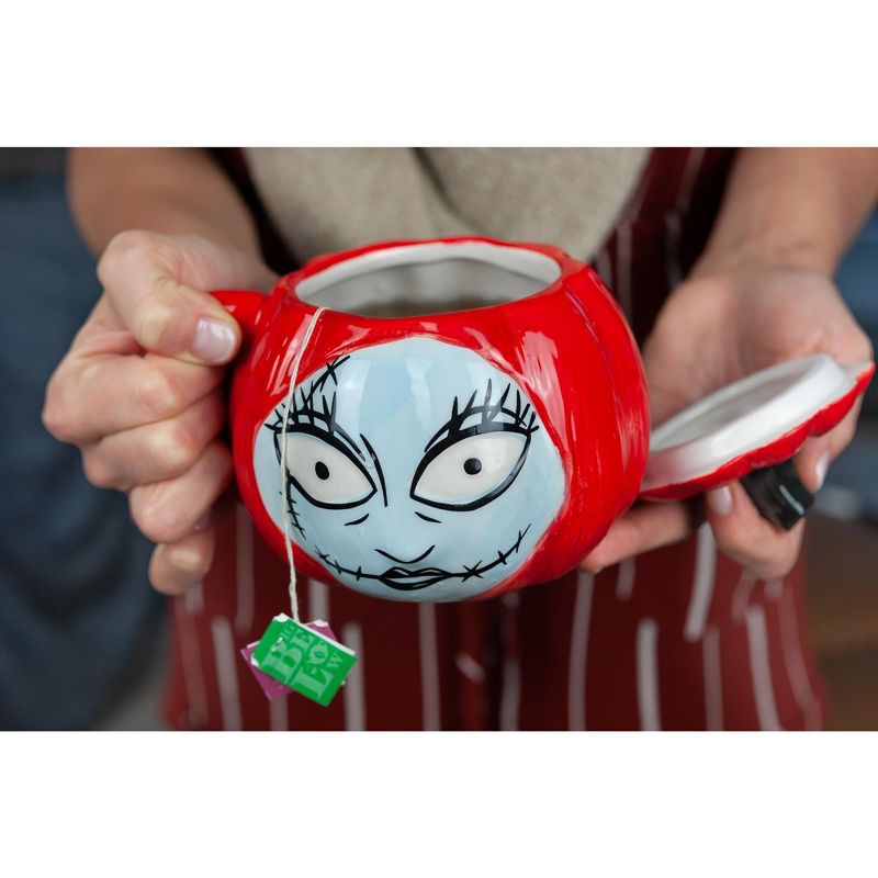 Seven20 Nightmare Before Christmas Sally Figural 26 Oz Ceramic Mug With Lid