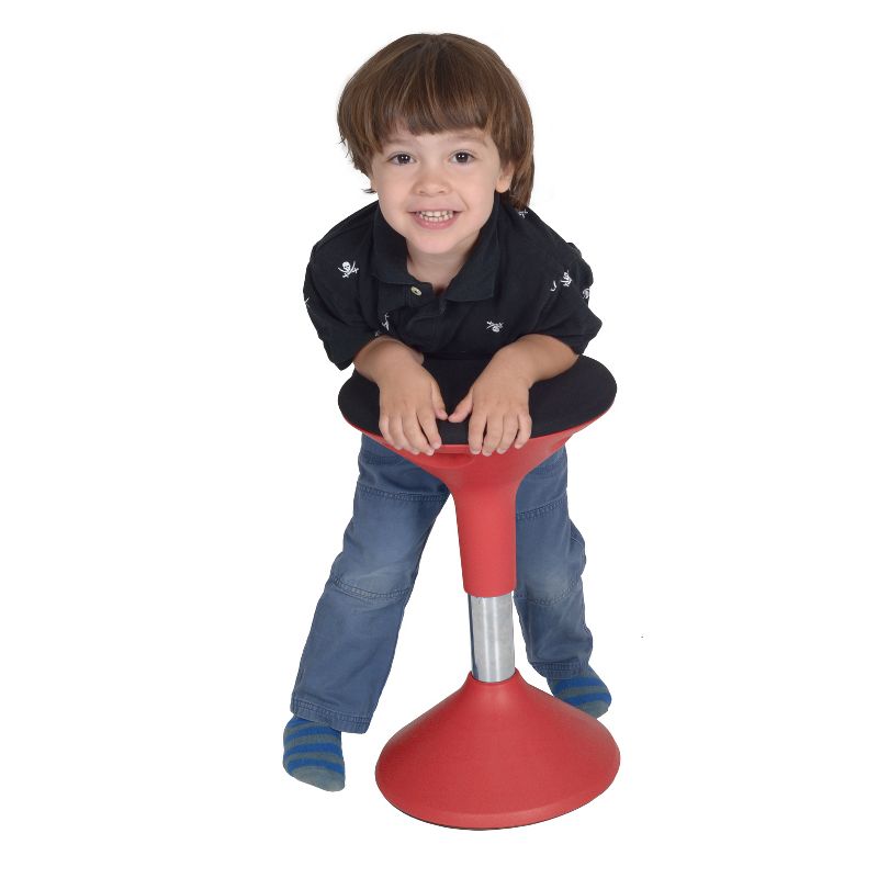 Grow Height Adjustable Wobble Stool Red - Regency