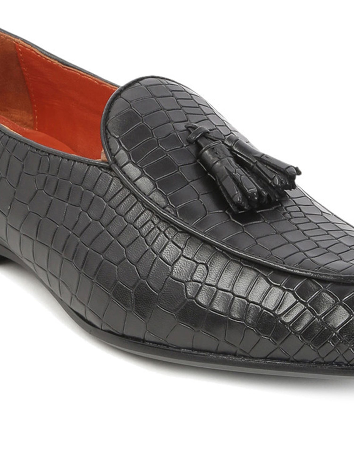 Gabicci Men's Oakland Black Mocassins