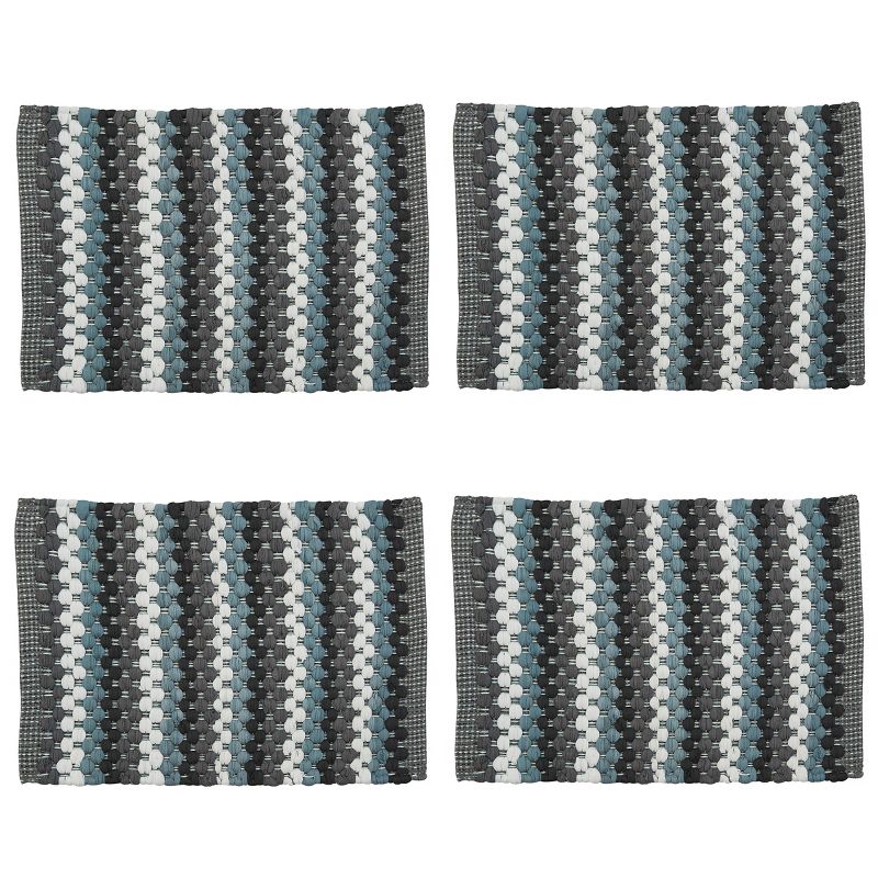 Park Designs Beaumont Chindi Placemat Set - Gray