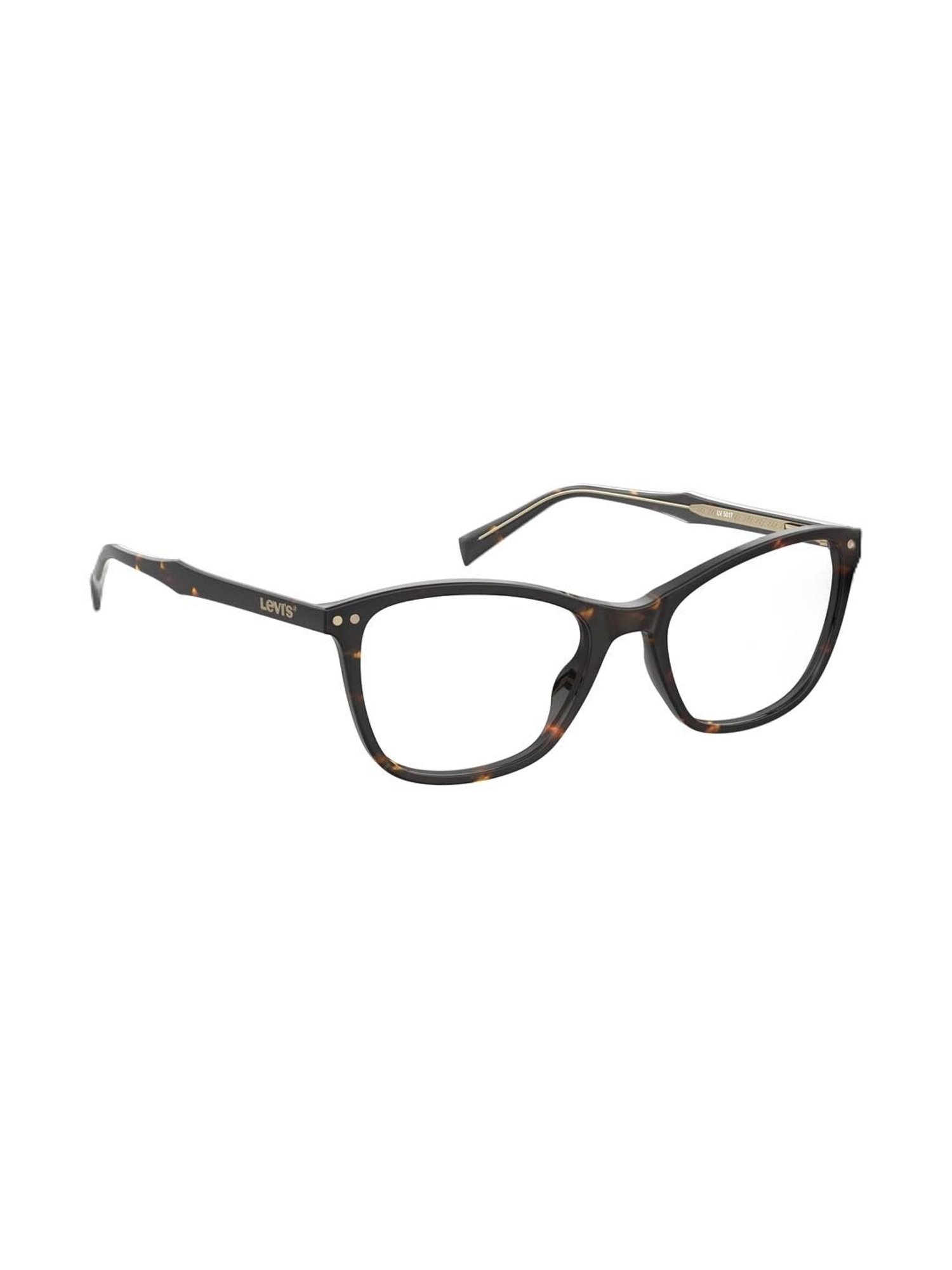 Levi's Brown Rectangular Eye Frames for Women