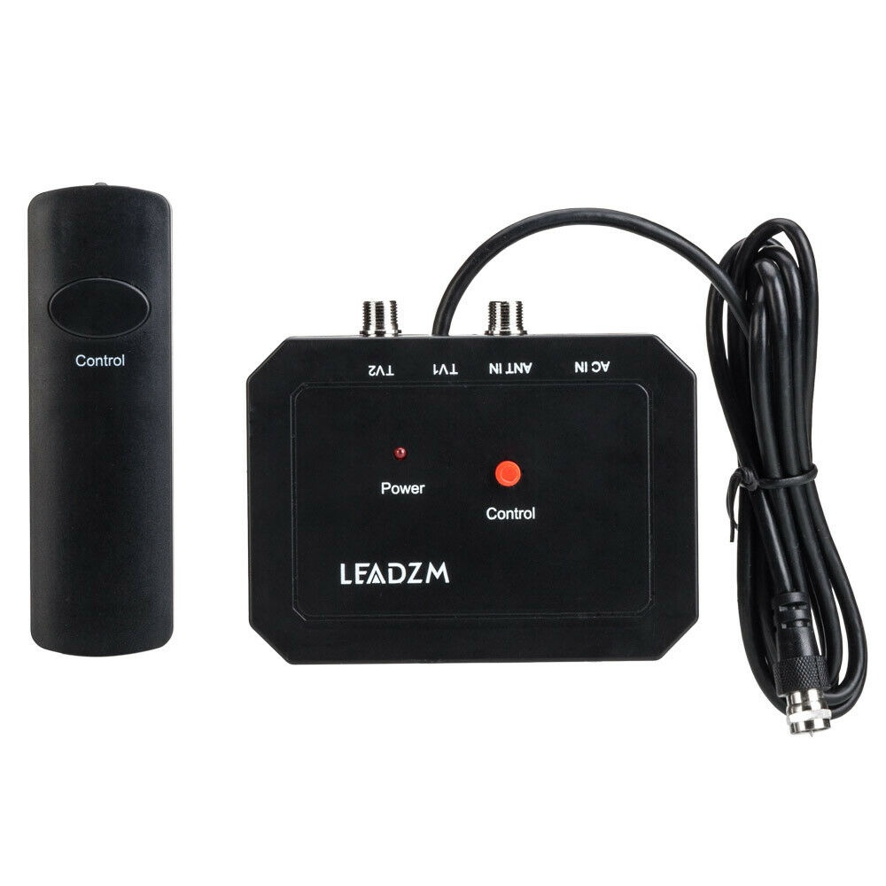 990 Mile Outdoor TV Antenna Motorized Amplified V/UHF HDTV 1080P 4K 360&deg; Rotate