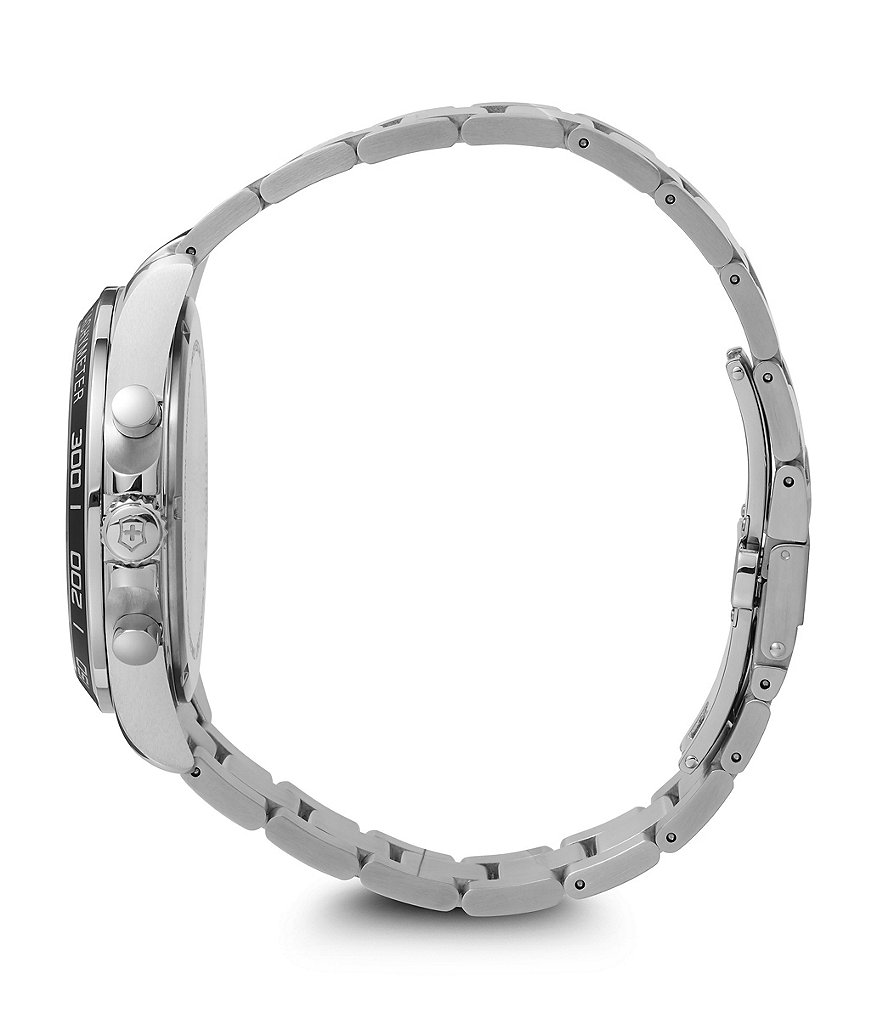 Victorinox Swiss Army Field Force Stainless Steel Chronograph Bracelet Watch