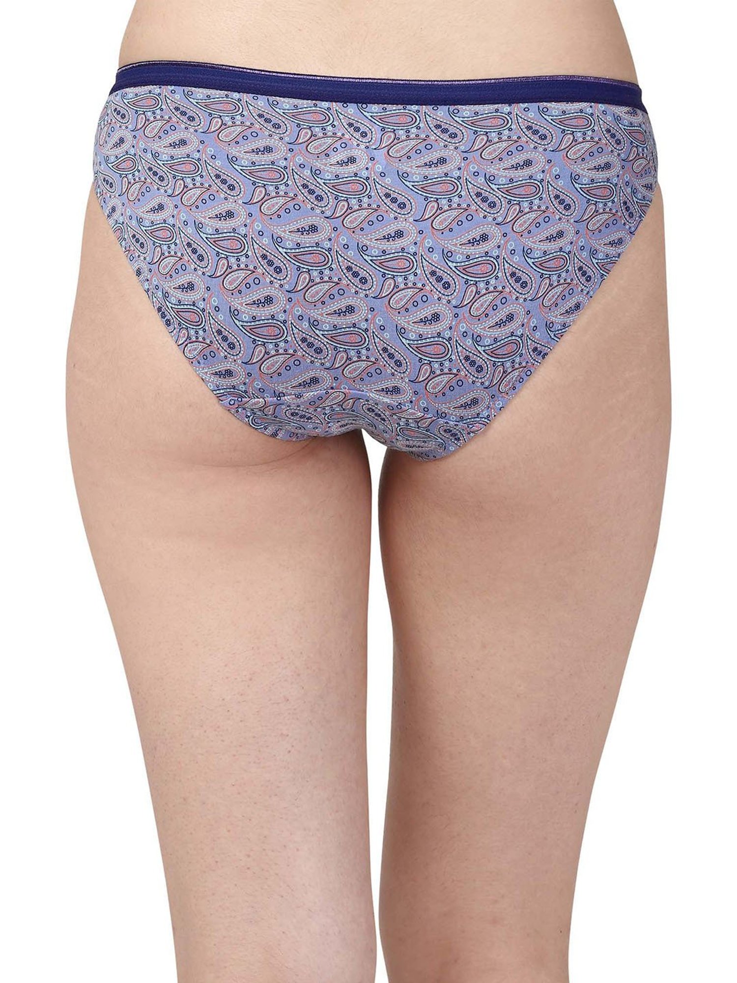 Soie Multicolor Printed Basic Panty - Pack of 3