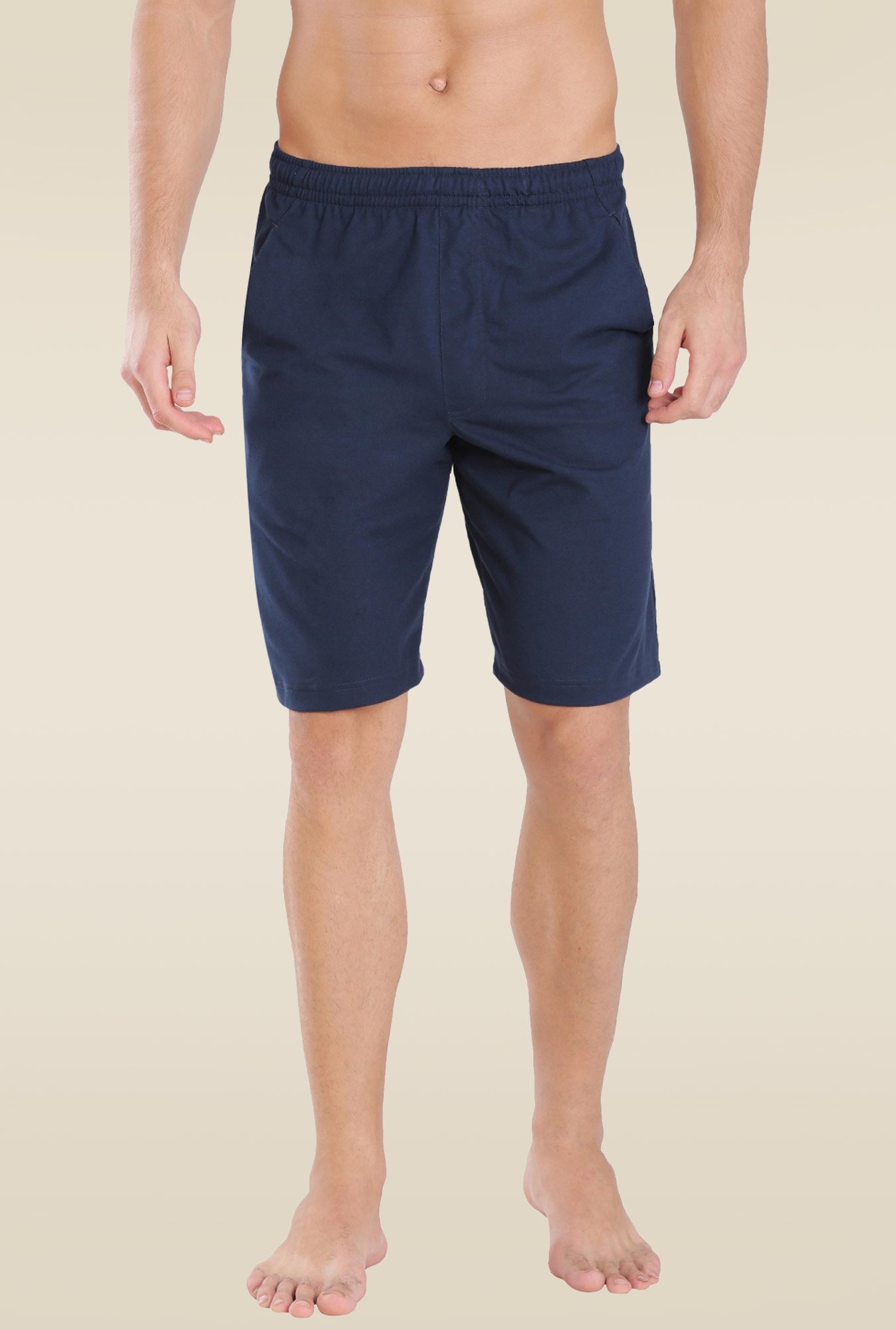 Adidas White Regular Fit Striped Sports Shorts