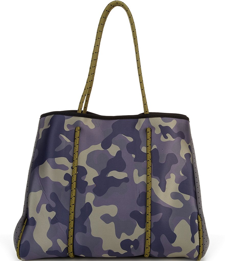 Parker & Hyde Camo Bee Neoprene Tote Bag