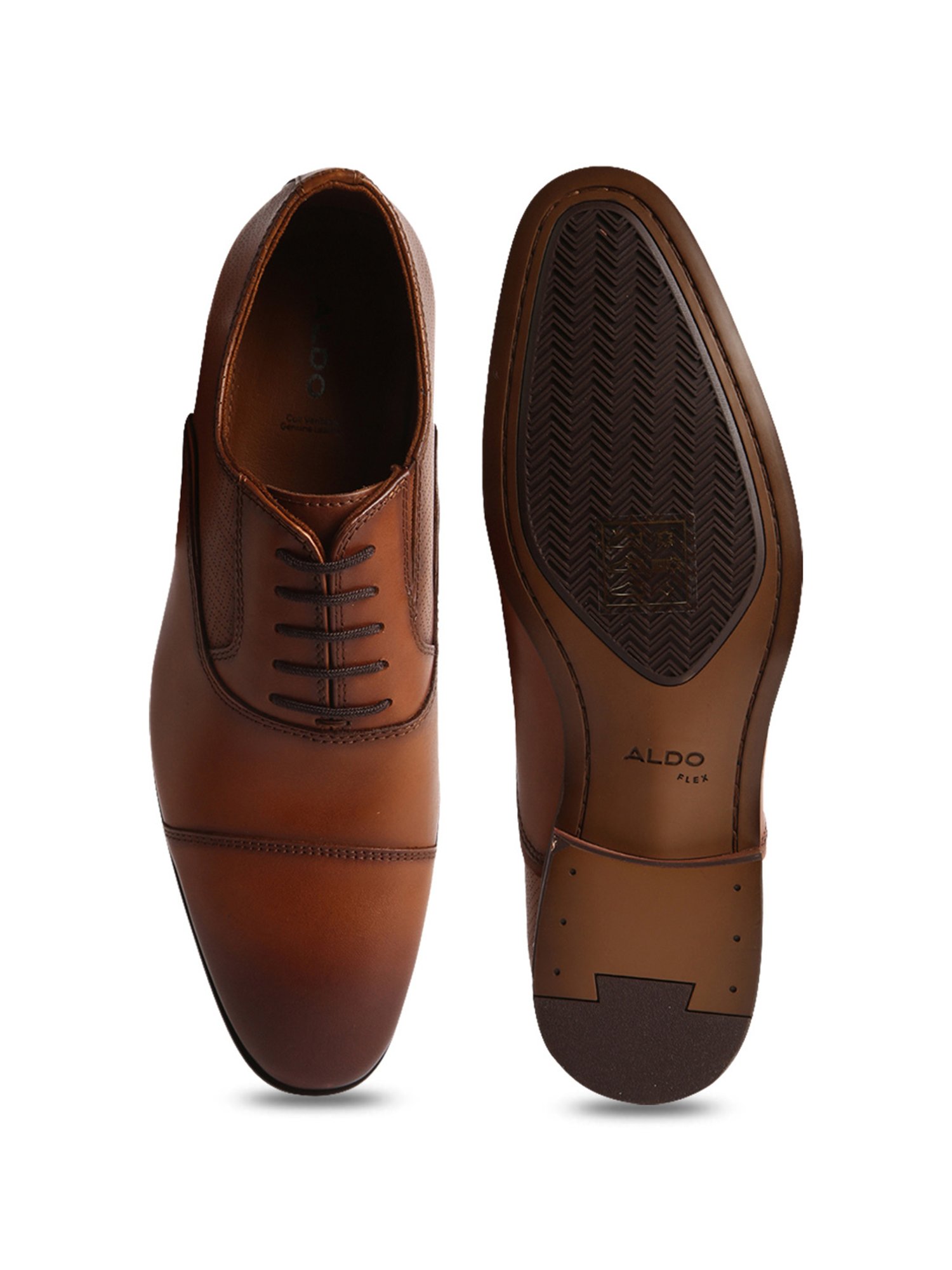 Aldo Men's Brown Oxford Shoes
