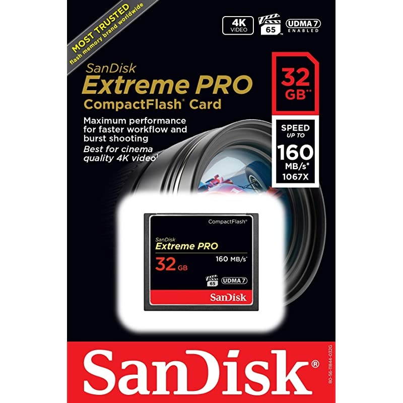 Extreme Pro CompactFlash Memory Card UDMA 7 Upto 160 MBs