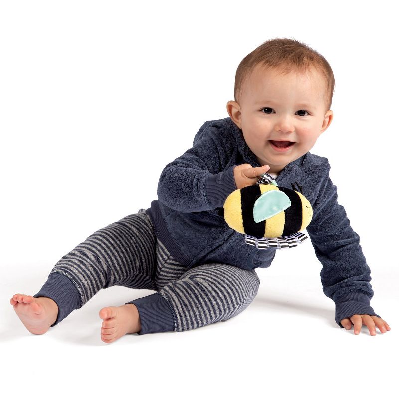 Manhattan Toy Cactus Garden Jet BPA-Free Baby Toy with Jiggle Pull