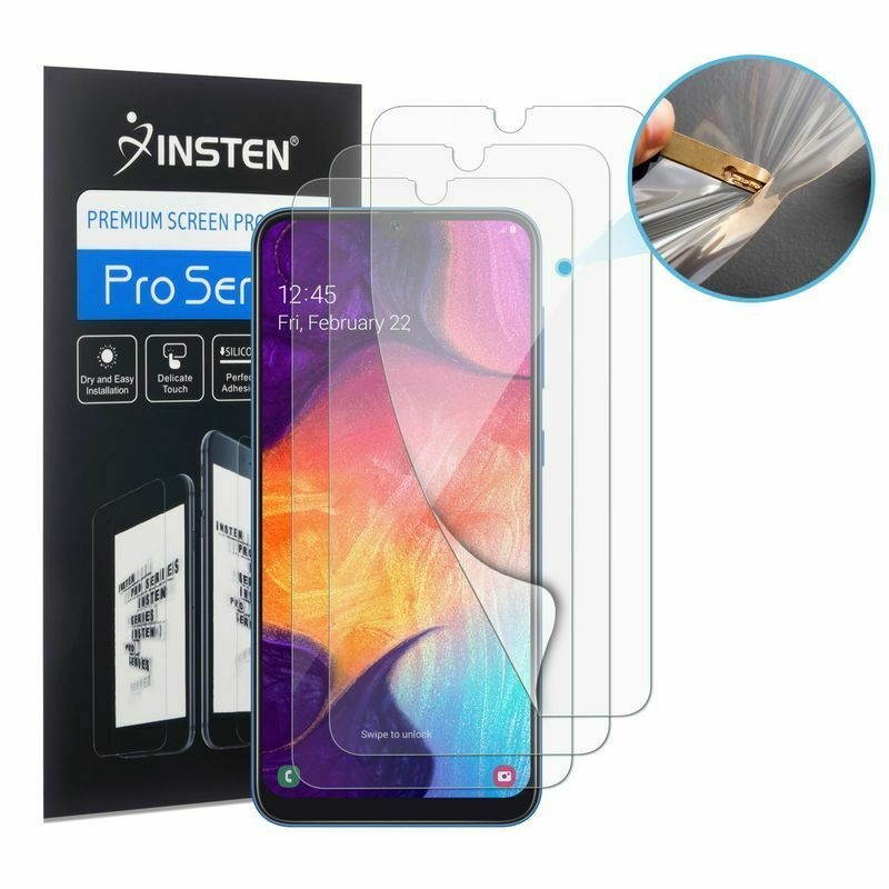 3 Pack Clear TPU Hydrogel Screen Protector Film Cover For  Galaxy A50