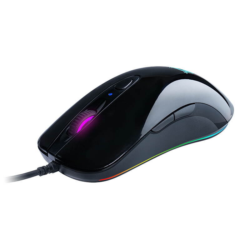 MSI DS102 RGB Gaming Mouse, Wired, RGB Streamer Faith Dragon Soul Light Gaming Mouse, Custom Macro, 10000DPI