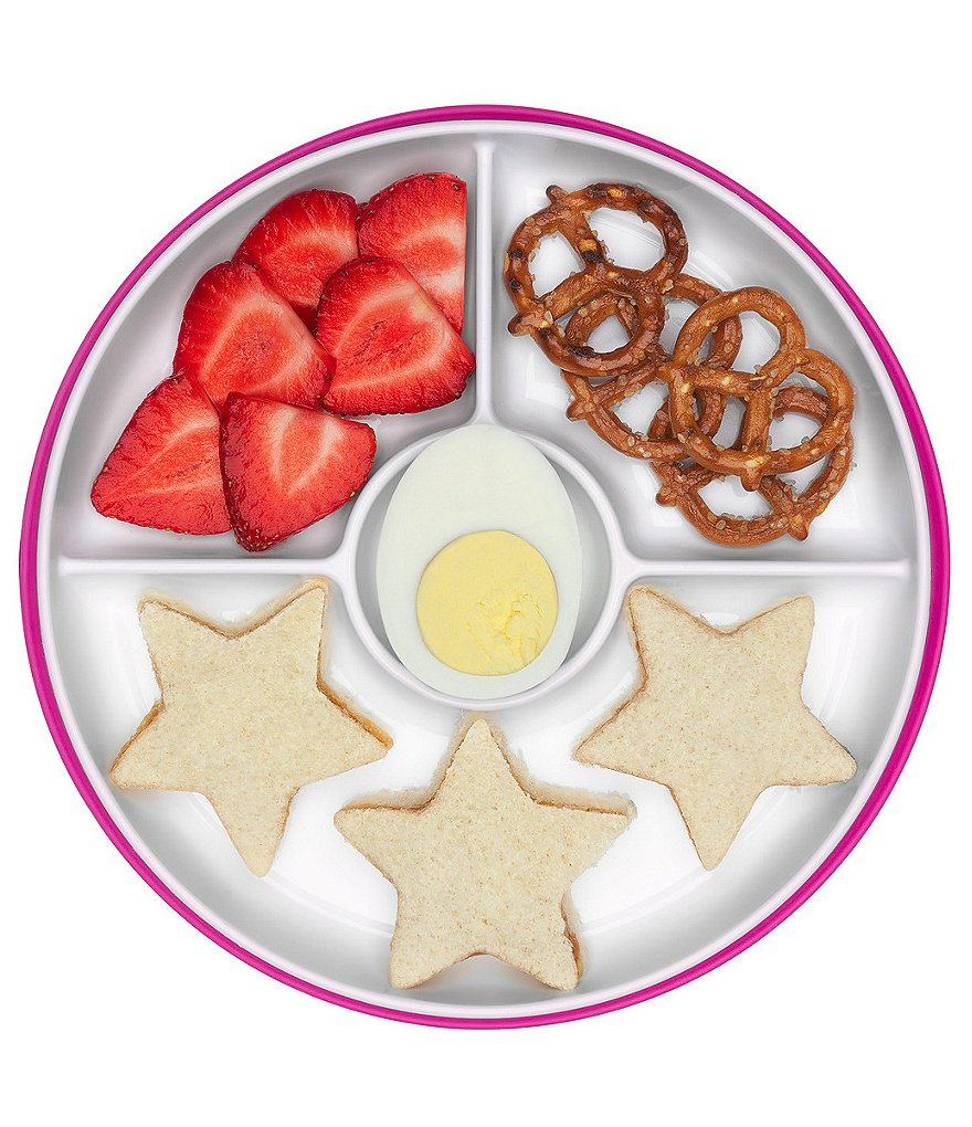 OXO Tot Stick & Stay Suction Divided Plate