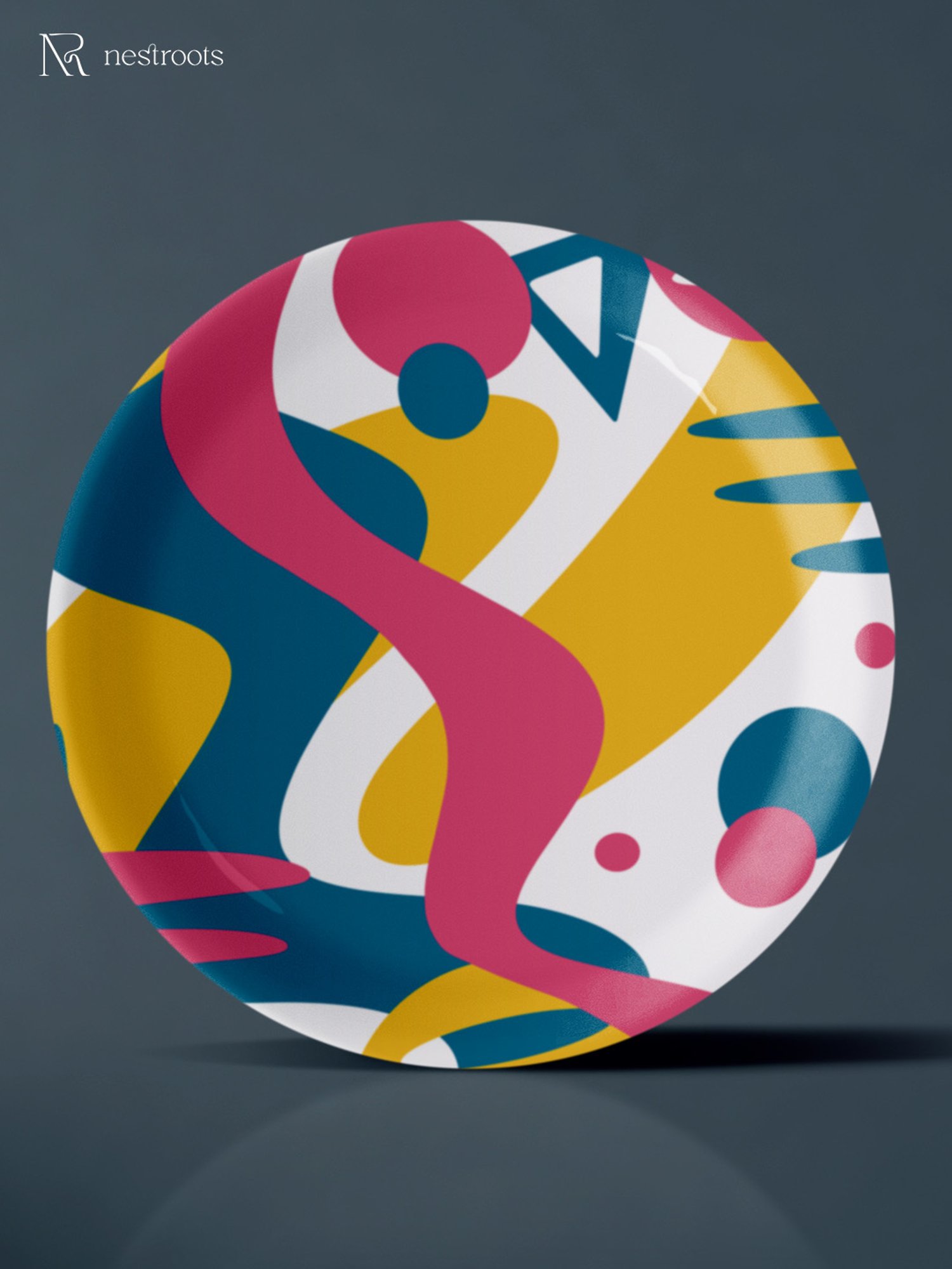 18"x24" 83 Oranges Juicy Surprise Unframed Wall Poster Print Blue - Deny Designs