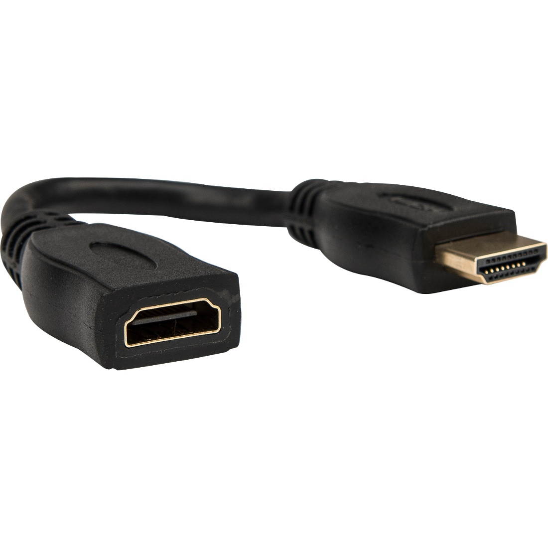 Rocstor 6in High Speed HDMI Port Saver Cable M/F - Ultra HD 4k x 2k HDMI Cable