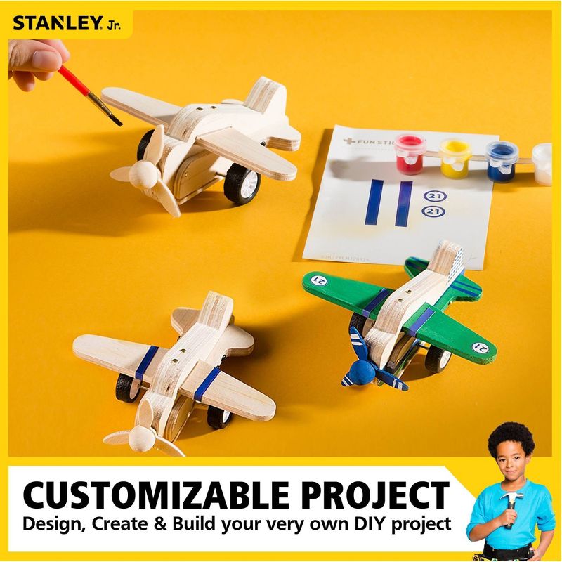 Stanley Jr. DIY Pull Back Airplane Kit