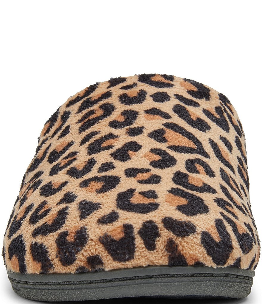 Vionic Gemma Leopard Print Slippers