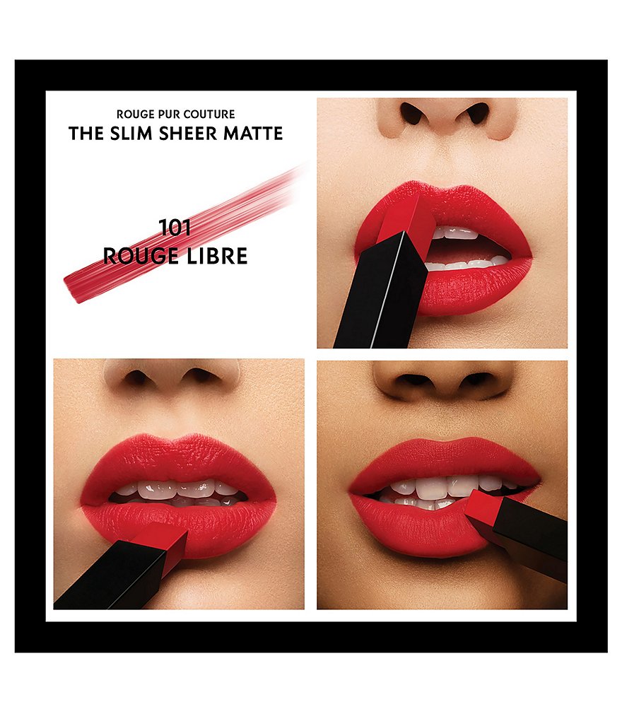 Yves Saint Laurent Beaute Rouge Pur Couture The Slim Sheer Matte Lipstick
