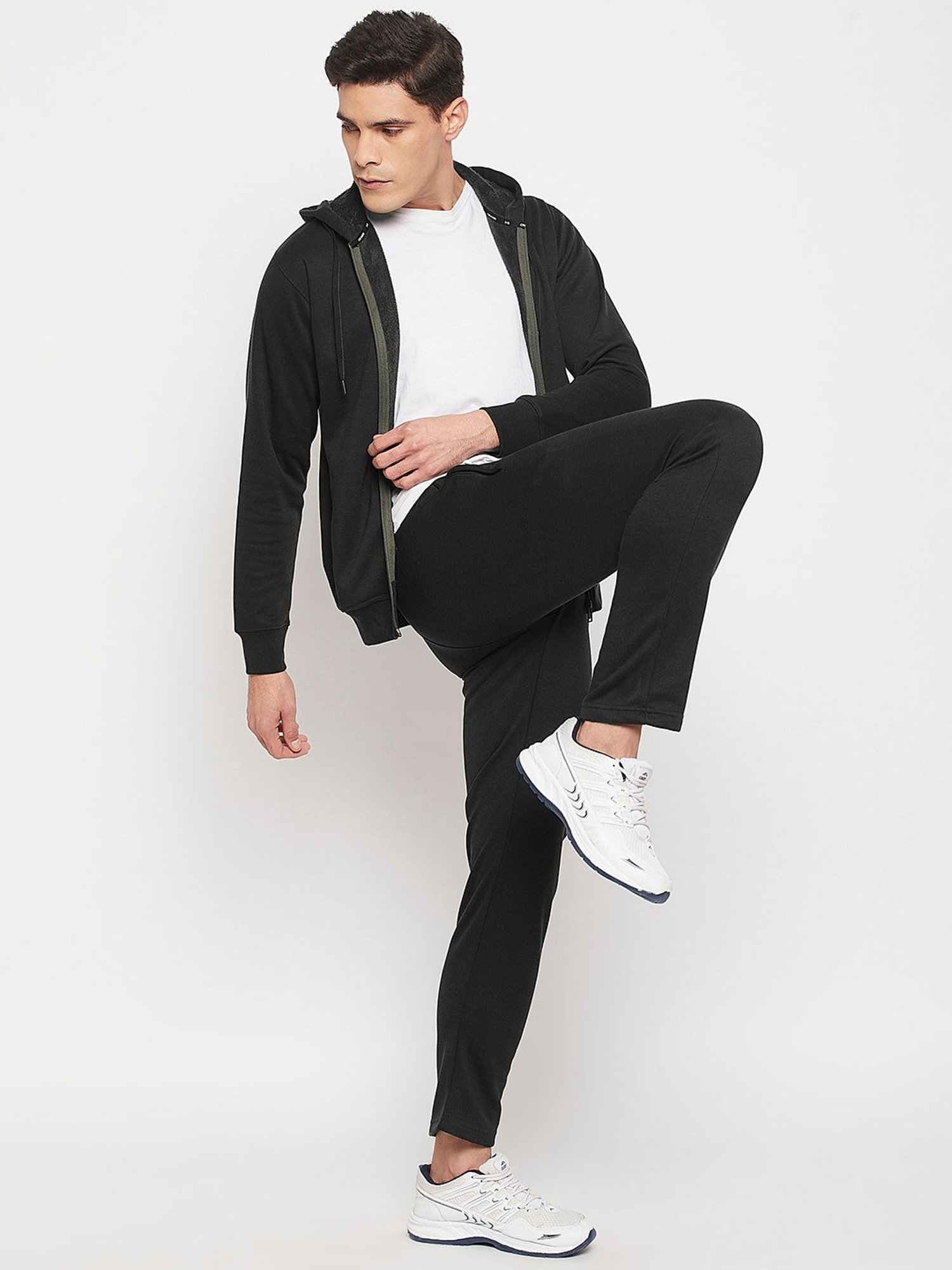 Okane Dark Olive Regular Fit Tracksuit