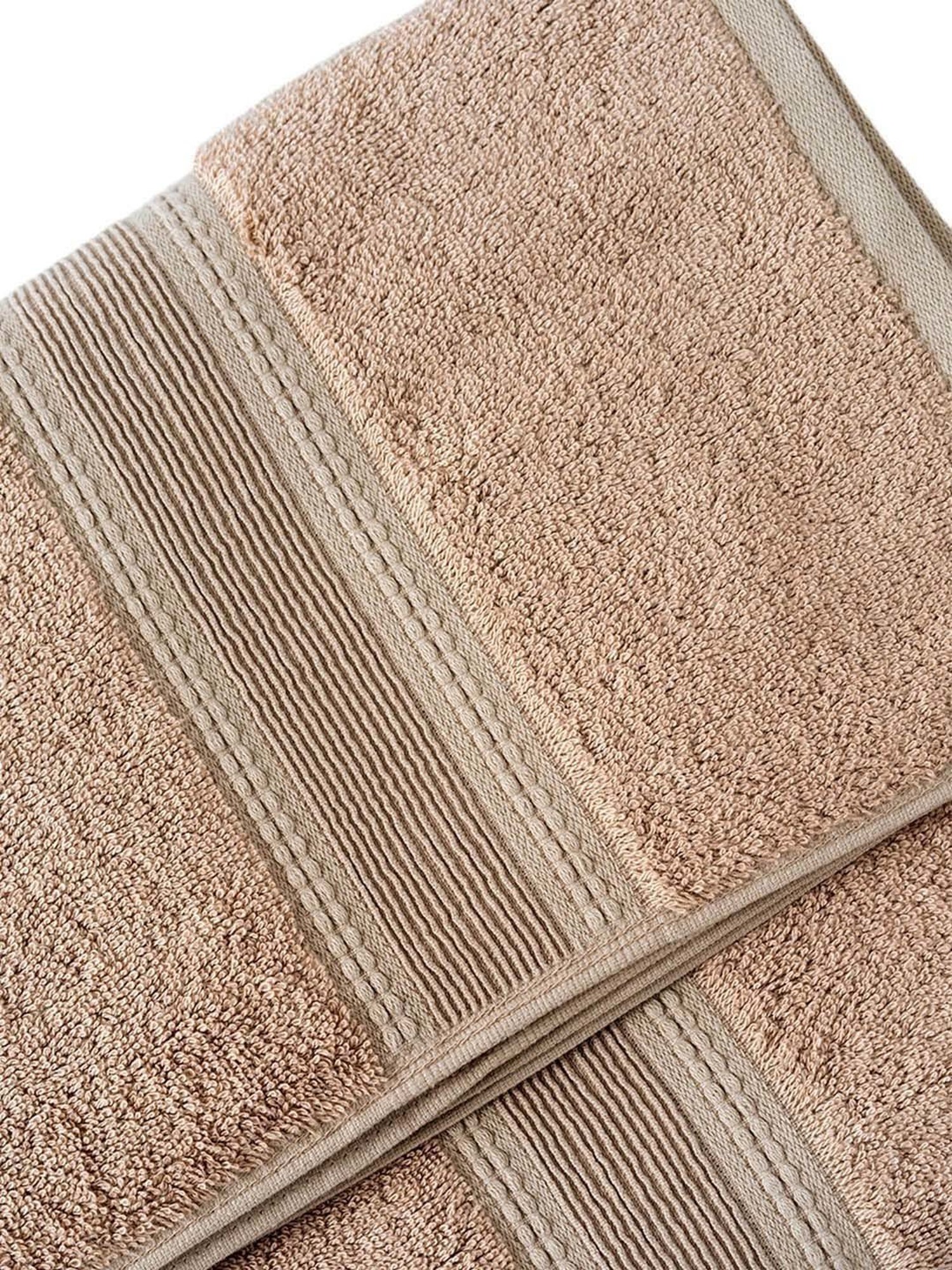 DDecor Beige 650 GSM Bamboo Ecofriendly Bath Towel