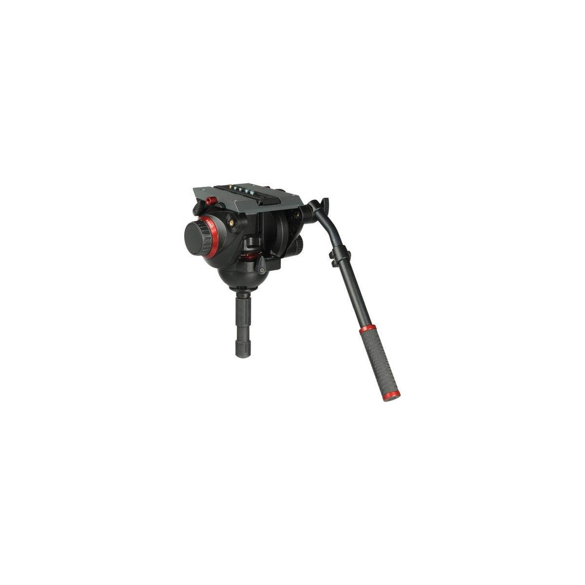 Manfrotto 509HD 3-section Aluminum 545GB Tripod Legs & Video Head - Black