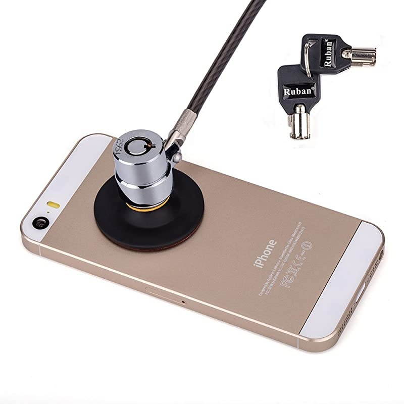 Security Hardware Cable Lock Kit Universal Compatibility for Monitors LaptopsMacBooks TabletsGalaxy TabiPad iPhone Android Cell Phones 66 Feet