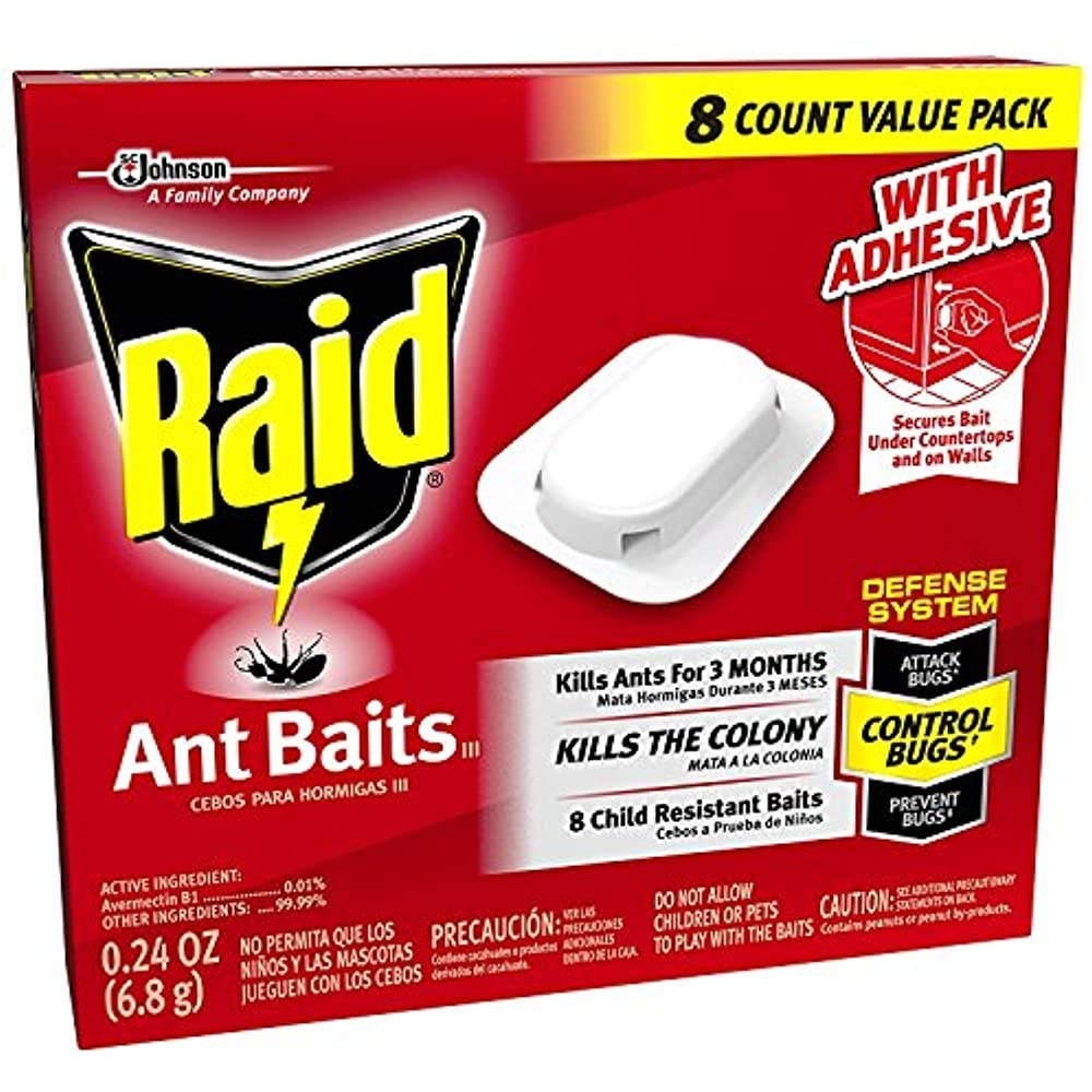 Raid Ant Killer Baits, For Household Use, Child Resistant, 8 Count