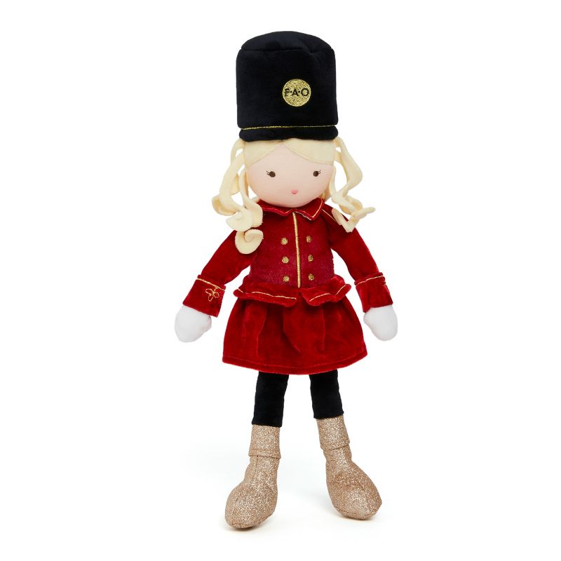 FAO Schwarz DOLL SOLDIER BLONDE HAIR