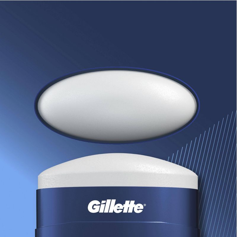 Gillette Comfort + DriTech Men's Antiperspirant Deodorant Invisible Solid Cool Wave - 3.4oz 
