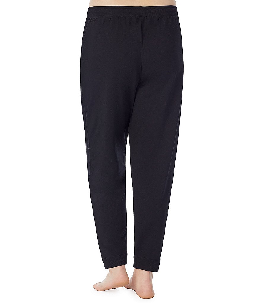 Peanuts Plus Snoopy & Woodstock Appliqued French Terry Jogger Sleep Pants