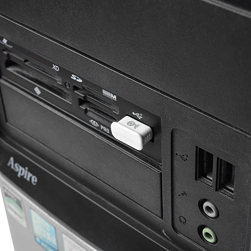 USB Bluetooth Adapter USB to Bluetooth 40 Adapter for Windows 10 81 8 7 Vista XP Raspberry Pi in White