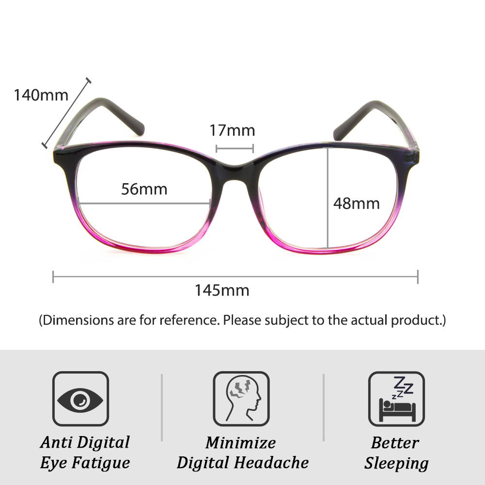 Anti Blue Light Gaming Glasses Computer Blocking UV Protection Filter