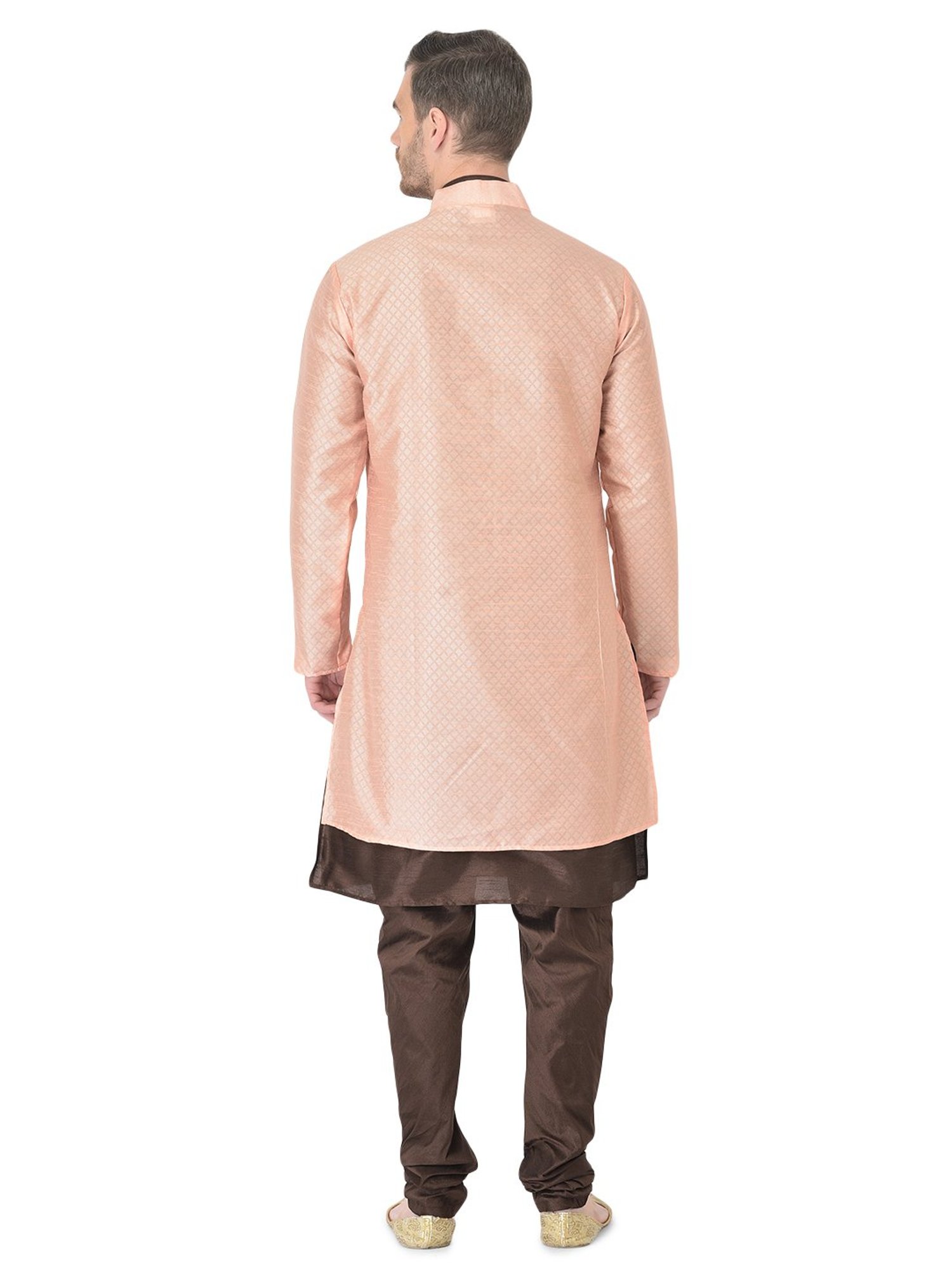 SG RAJASAHAB Multi Regular Fit Self Pattern Kurta Set