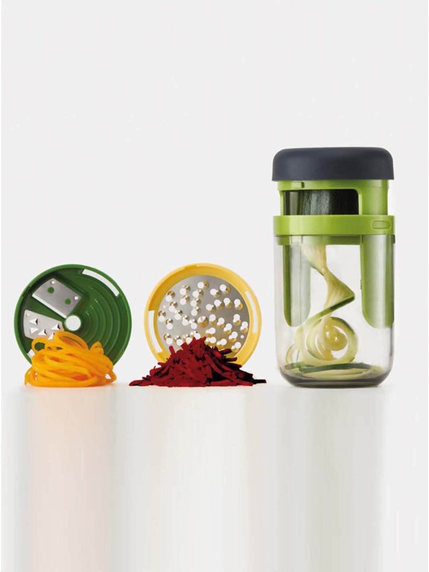 JOSEPH JOSEPH Multicolour Steel 7.8 cm Hand-Held Spiro - Set of 1