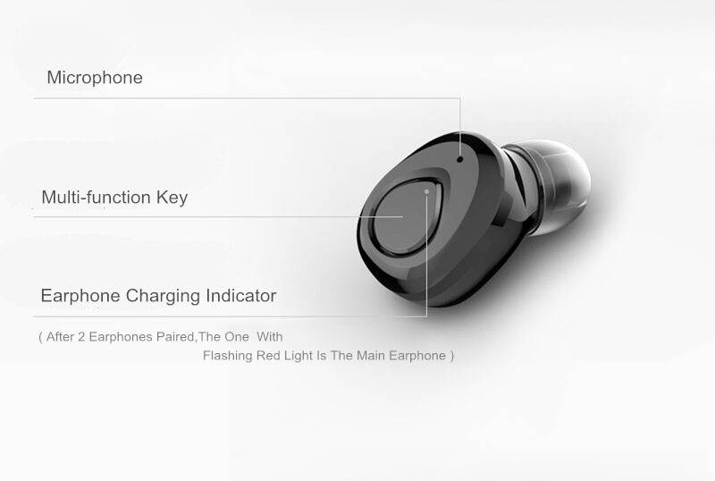 KuWfi X18 Mini bluetooth earphones TWS true wireless stereo earbuds with charging box