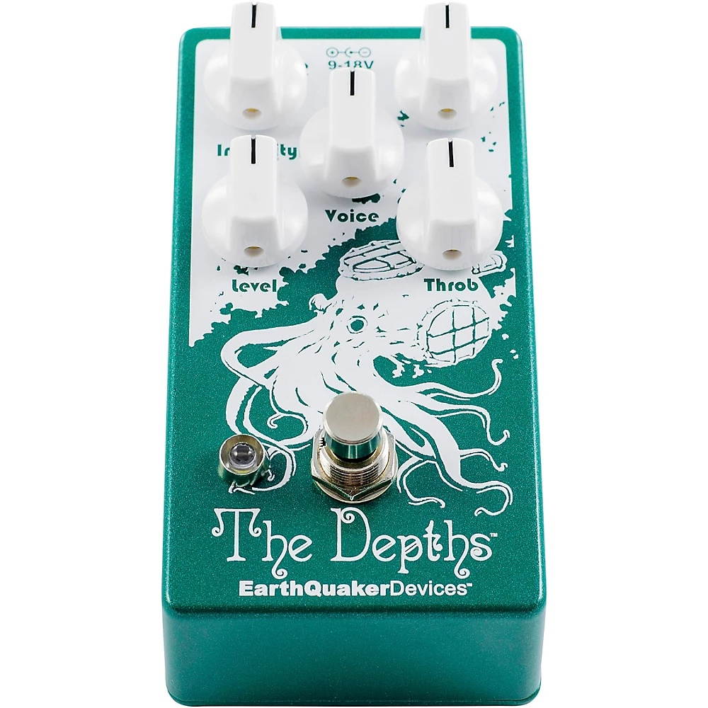EarthQuaker Devices The Depths V2 Optical Vibe Effects Pedal