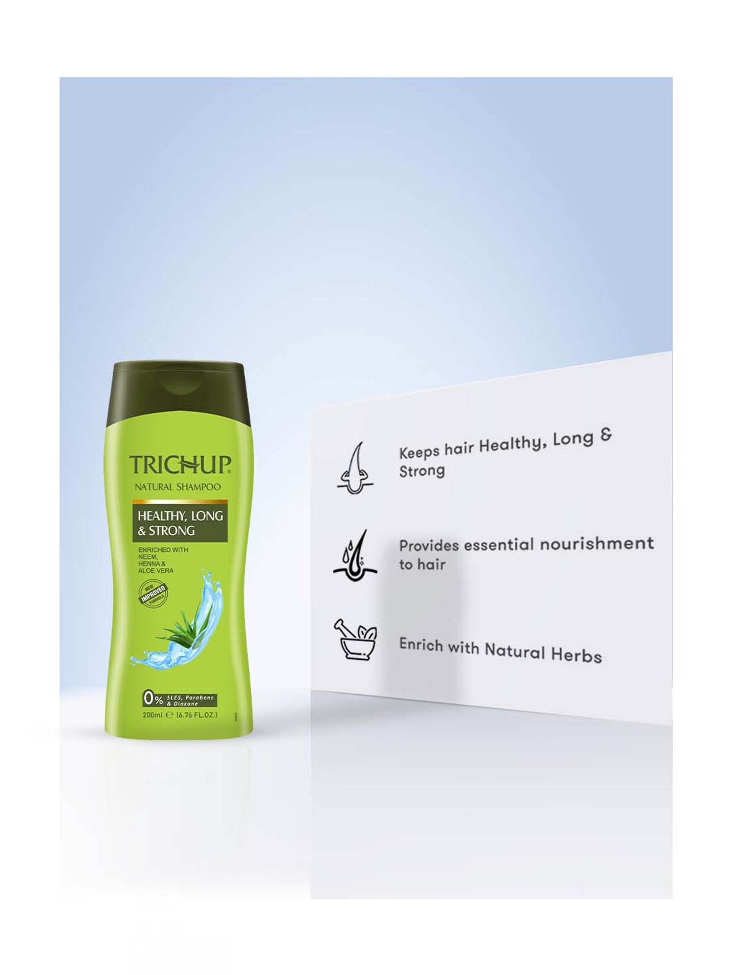 Trichup Healthy Long and Strong Shampoo - 200 ml