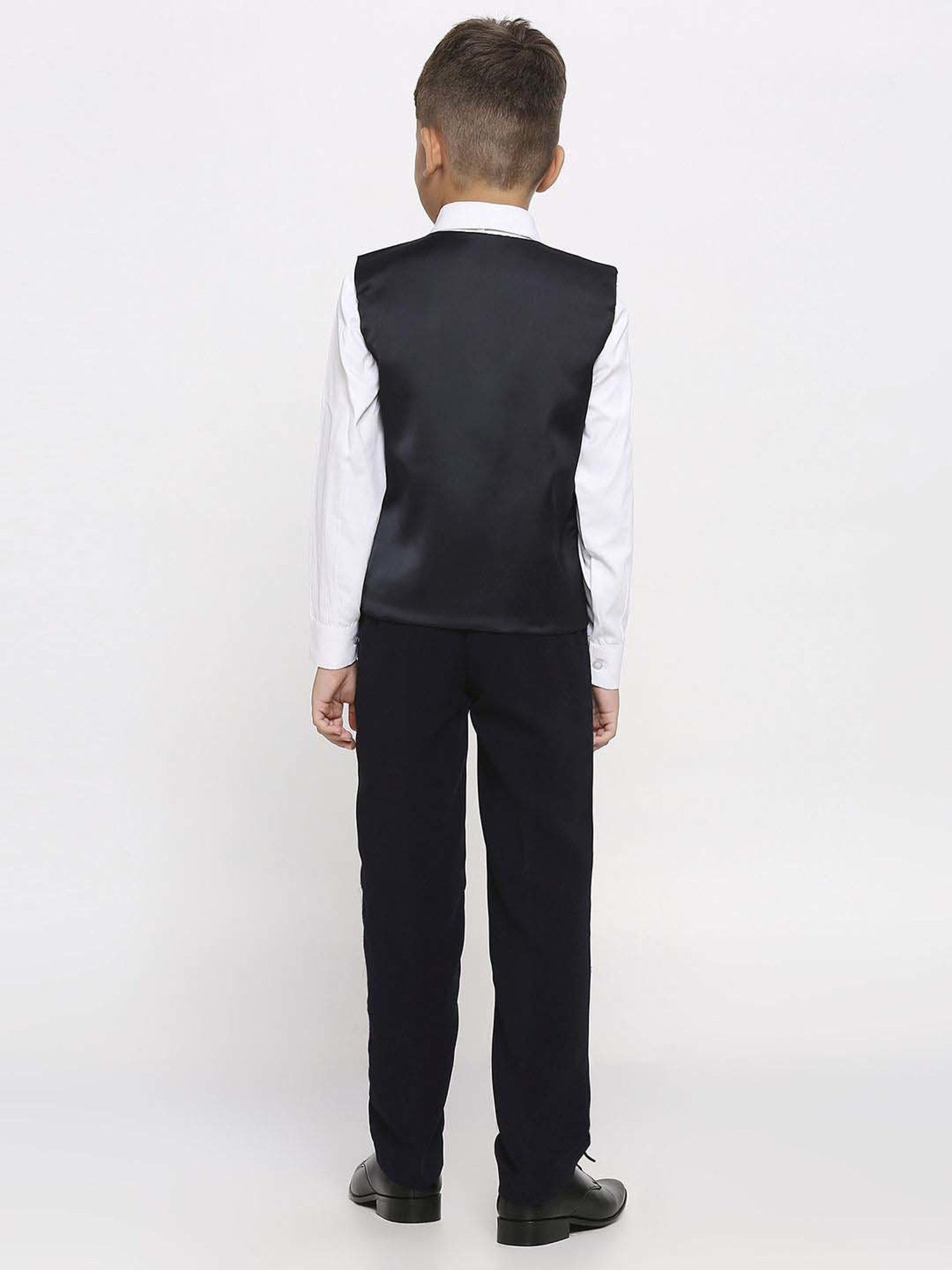 Blue Giraffe Kids Black & Pink Regular Fit Shirt Set