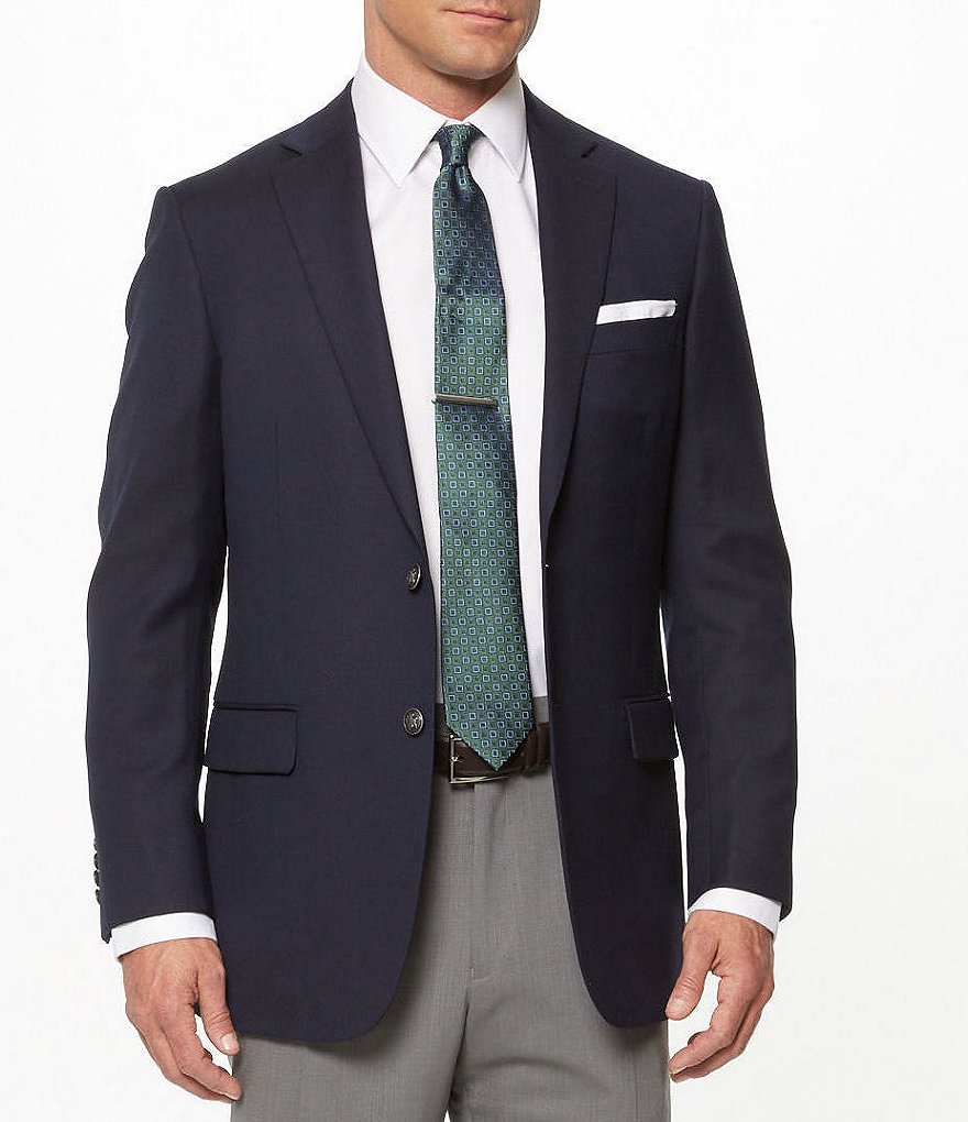 John Varvatos Slim Fit Solid Wool Sportcoat