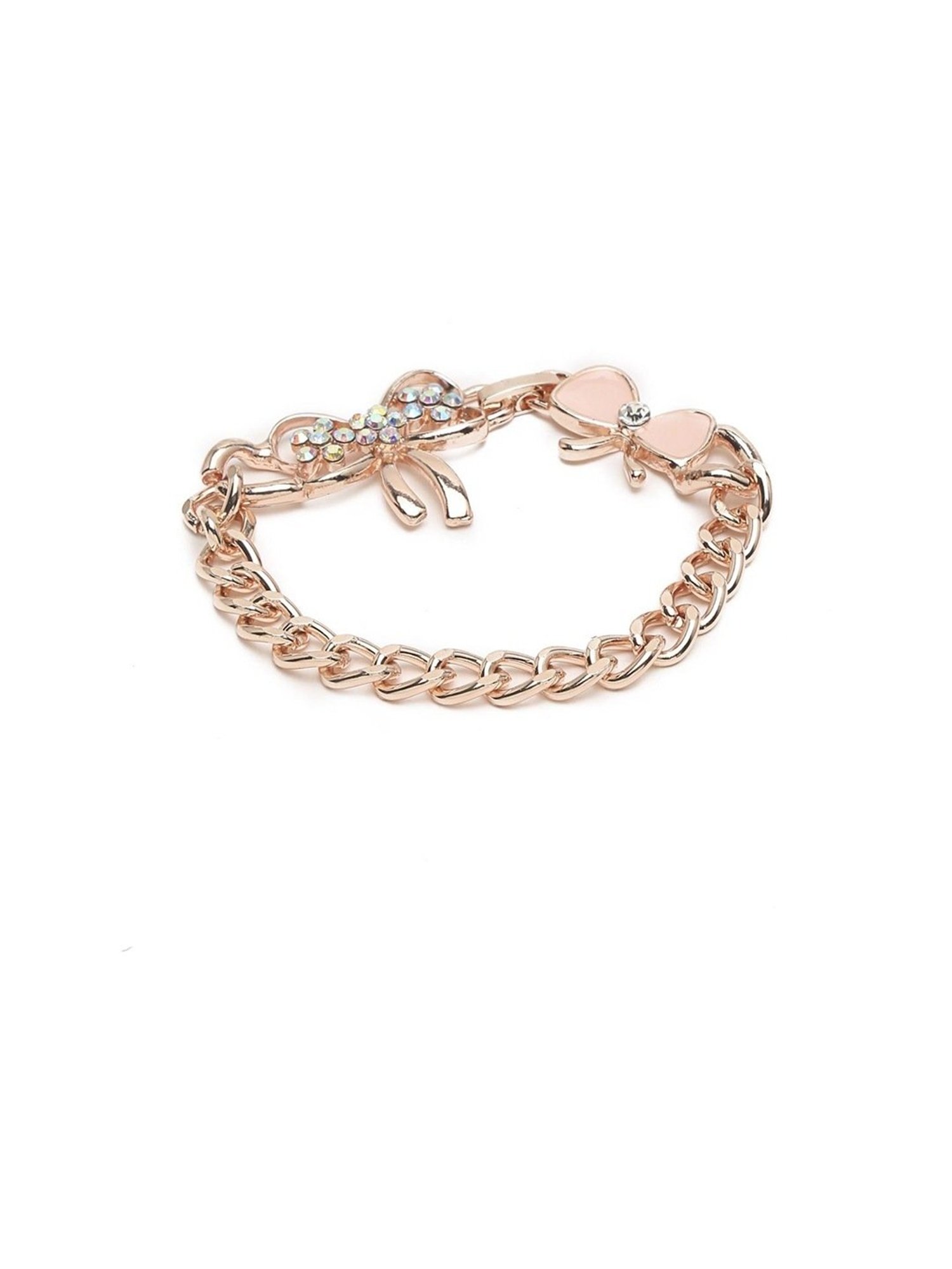YouBella Gold-Plated Pink Classic Bracelet