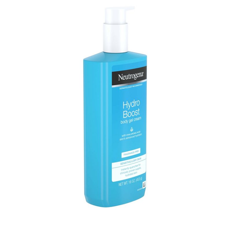 Neutrogena Hydro Boost Fragrance Free Body Gel Cream - 16oz