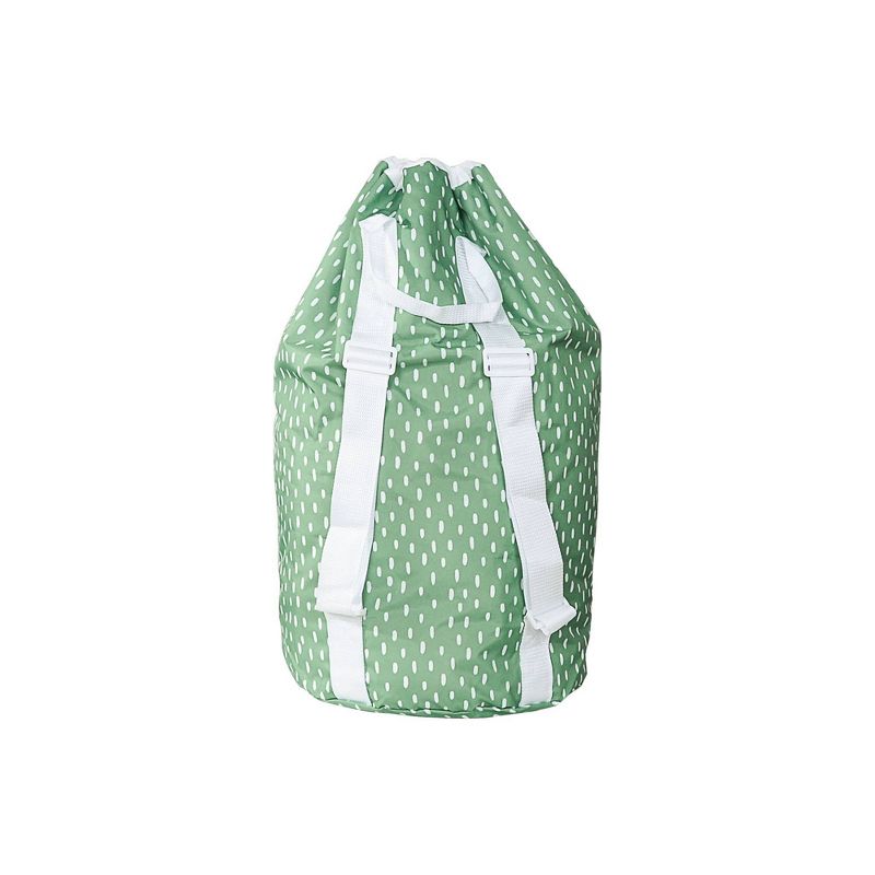 Backpk Laundry Bag Pebble Dot Coral - Room Essentials™
