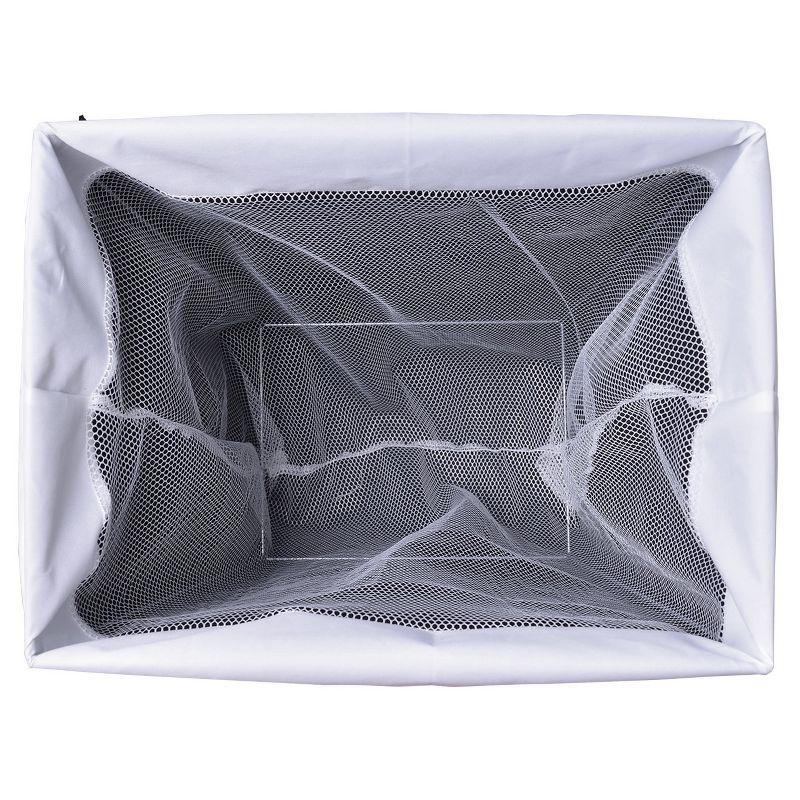 Laundry Hamper With Lid Black - Room Essentials™