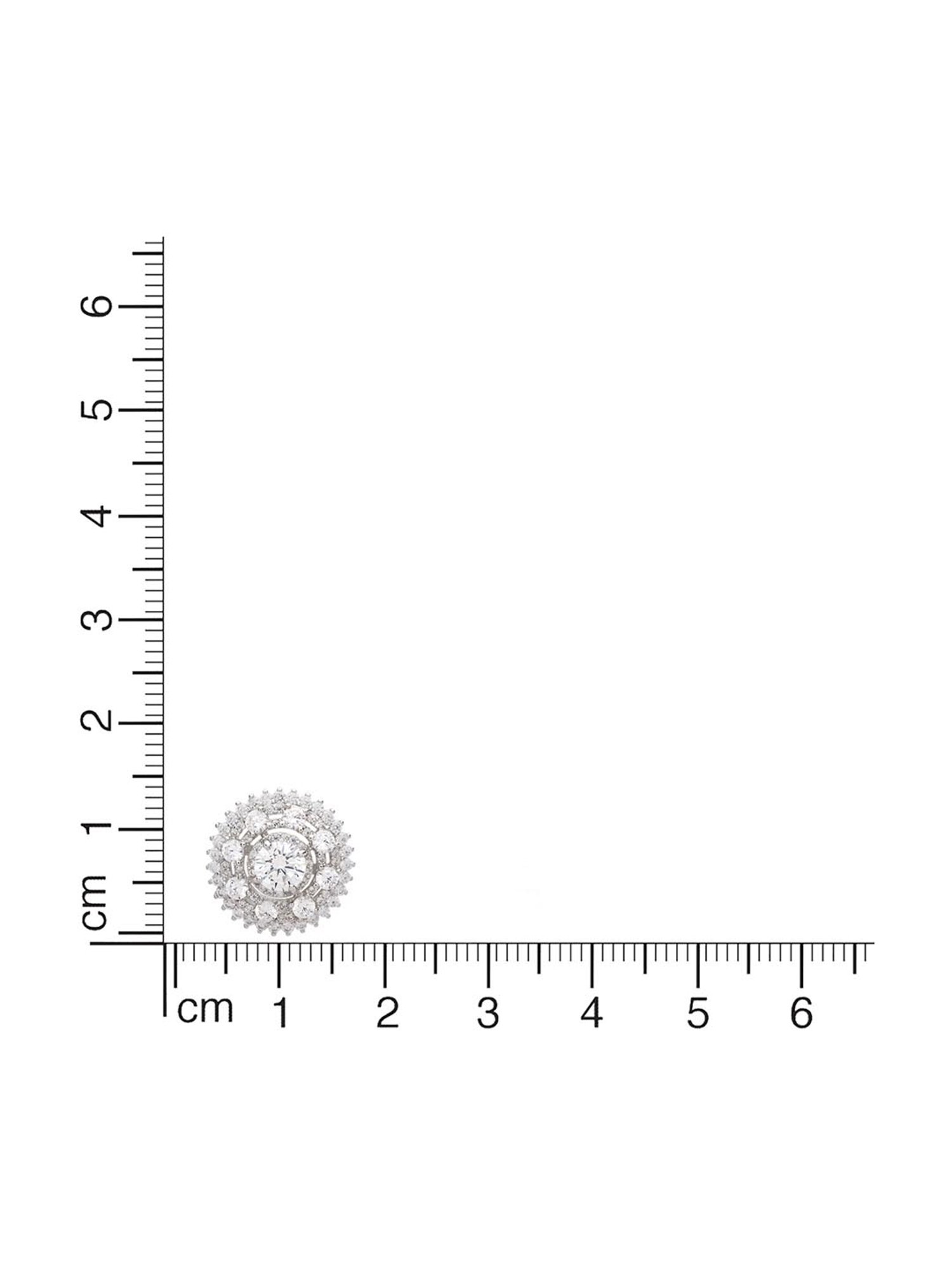 Anayra 92.5 Sterling Silver Classic Earrings for Women