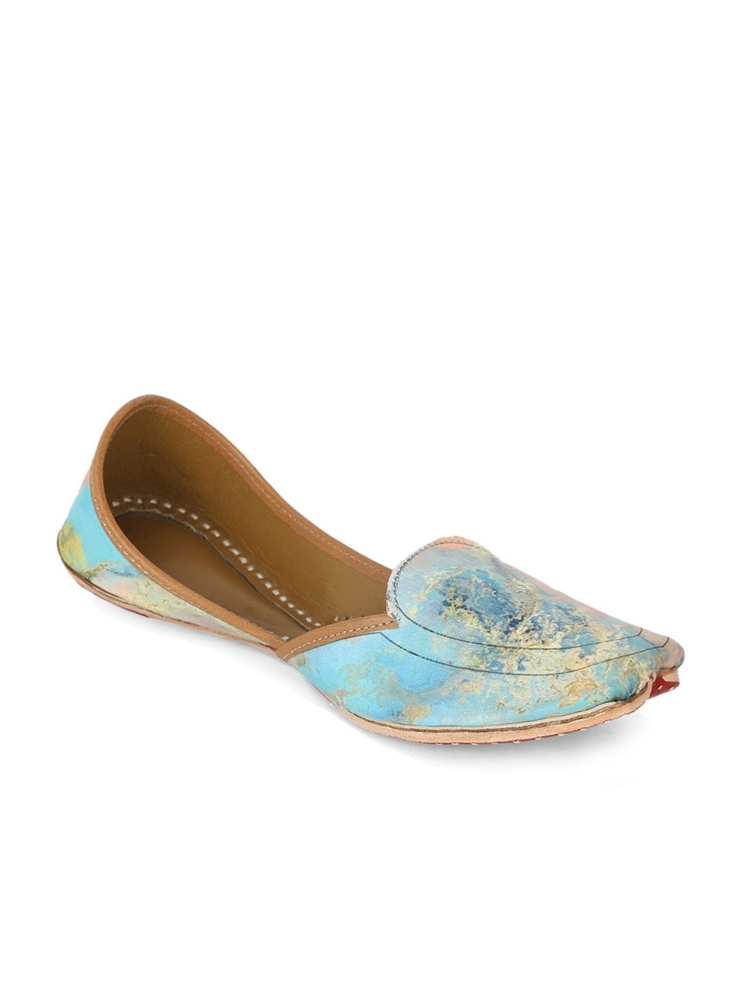 NR by Nidhi Rathi Women's Mulitcolored Casual Juttis