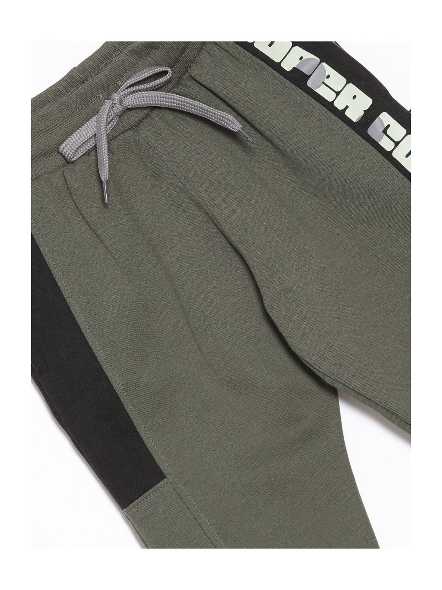 Dixcy Scott Originals Boys Olive Solid Joggers