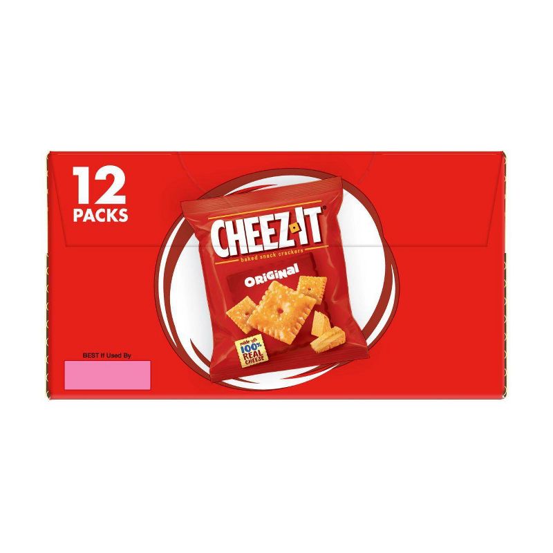 Cheez-It Original Baked Snack Crackers - 1oz - 12ct